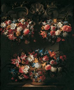Naturaleza muerta con flores